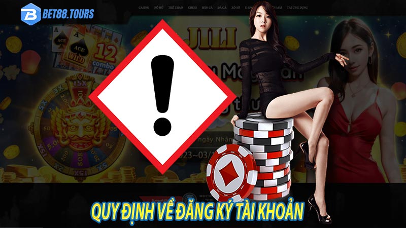 Tài khoản đăng ký theo đúng với quy định bet88